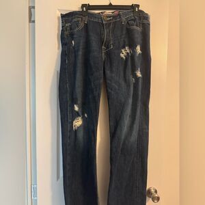 Monarchy La Brea Distressed Jeans Y2K